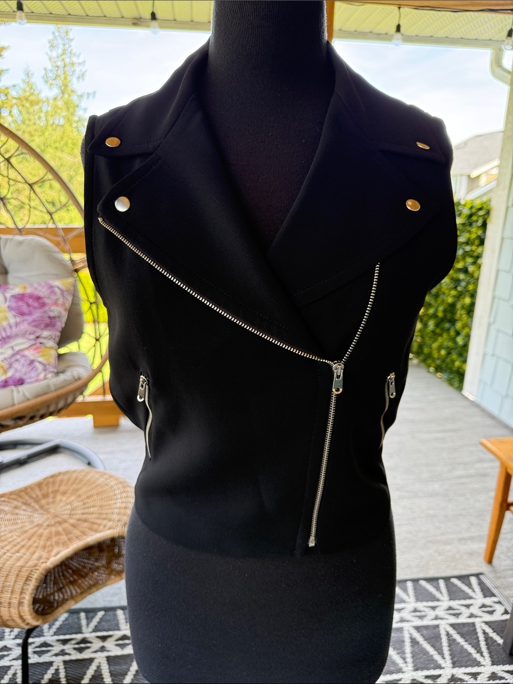Club Monaco | Moto Biker Vest